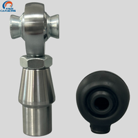 Kit Ujung Batang Injeksi Baja Paduan, Dust Boot, Insert Spacer, Weld Bung, Jam Nut, Diameter Dalam 0.5 inci, Presisi Tinggi, Berulir Penuh