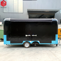 Trailer panggung ponsel truk Salon kecantikan pakaian kecantikan toko bunga Trailer kelonggaran Amerika Serikat