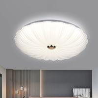 Vente en gros de luminaires de plafond LED ronds en acrylique, style moderne, pour la décoration intérieure, avec motif floral, pour la maison