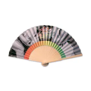 Abanico de bambú, merchandising sostenible - Product Image 1