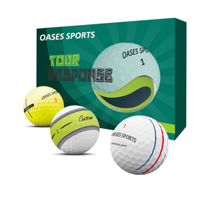Prix d'usine, haute qualité, OEM, balles de golf conformes USGA, 2, 3 ou 4 pièces, pour hommes - Product Image 1