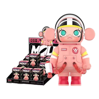 POPMART Mega Space Molly Generasi Ketiga PVC Blind Box Toys 100% Seri Figur Lucu Koleksi Misterius Model