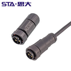 C Размер штык 13/16 27UNS U.S водонепроницаемый IP67 штекер 2 3 4 5 6 7 8 8B 9 12 14 18 контактов разъем сигнала питания кабель - Product Image 1