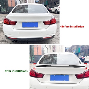 Alerón Trasero para BMW Serie 4 F36 2014-2020 M4, Alerón de Maletero de Una Sola Pieza en ABS, Modificación de Alerones para Automóvil ZST-704 4 S - Product Image 4