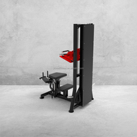 Machine d'entraînement des hanches réglable à charge plaquée, qualité supérieure, professionnelle, pour exercices de fessiers Max Glute Kickback Pro, équipement de fitness pour salle de sport
