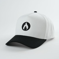 Logotipo bordado de 5 paneles estructurado personalizado 2 tonos a Marco gorra de béisbol gorras Snapback