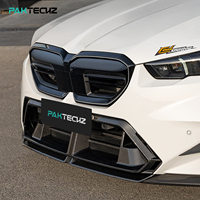 Kit carrosserie en fibre de carbone sèche préimprégnée Paktechz, calandre avant inférieure pour BMW M5 berline Touring G90