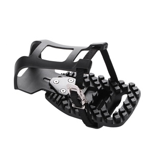 4OEM Compatible con <span class=keywords><strong>Peloton</strong></span> Pedal de bicicleta Toe Cage Ejercicio interior Adaptador de pedal de bicicleta - Product Image 1