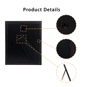 Nouvel ensemble de cadres <span class=keywords><strong>photo</strong></span> modernes en MDF en bois, avec passe-partouts, pour affichage sur table et mur, type boîte à ombre, vente en gros 2026 - Product Image 3