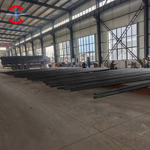 Su misura all'aperto 4m 5m 6m 7m 8m 9m 10m 12m doppio braccio singolo zincato Post acciaio solare lampione palo prezzo - Product Image 4