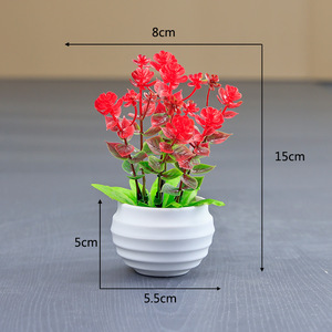 Bonsai di Eucalipto Artificiale per Decorazione Casa, Soggiorno <span class=keywords><strong>e</strong></span> Scrivania - Product Image 6