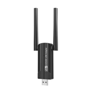 Adaptador AX-3008 USB 3.0 WIFI 6e con Doble <span class=keywords><strong>Antena</strong></span>, Tarjeta de Red de 5400M, Adaptador WiFi Tri-Banda 2.4G <span class=keywords><strong>5G</strong></span> <span class=keywords><strong>para</strong></span> PC, <span class=keywords><strong>Laptop</strong></span>, Tablet y Controlador - Product Image 6