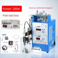 Machine à souder semi-automatique JD6205, compatibilité multi-spécifications de fils à souder, câble USB, soudage de bandes LED