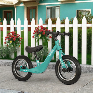 Groothandel 12-Inch Mini 2-In-1 Loopfiets Unisex Stalen Vork Pedaal Type Aluminium Materiaal Schijfrem Kleurrijke Spaak Fiets Kids - Product Image 3
