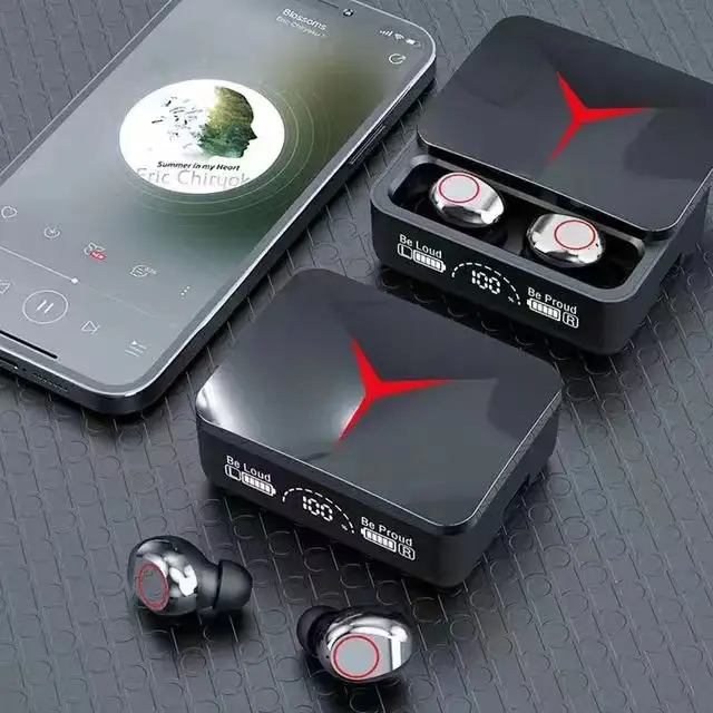 M90 Pro Tws Earbuds Wireless Headphone BT 5.3 Version Noise Cancelling Ture Wireless Stereo Earphone