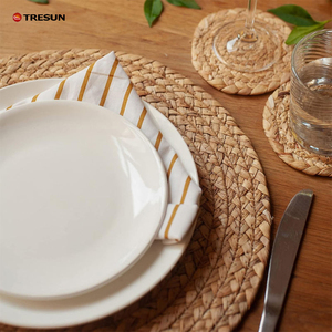 แผ่นรองจานผักตบชวา ราคาถูกจากผู้ค้าส่ง ผลิตด้วยมือจากเวียดนาม - Product Image 4