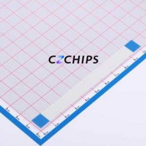 FFC-1.0-8-100-A-4-8 FFC Cable (Flexible Flat Cable) P=1mm Connector 8P 1mm 0.3mm Non-Inverting - Product Image 2