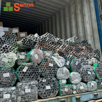 Fabricant de tuyaux inox soudés SANON Astm A554 Aisi 201 304 Tube rond en acier inoxydable pour systèmes de garde-corps