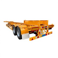 Semi Trailer Lowbed Baja Tarik Tinggi 60 Ton untuk Transportasi Berat di Pasar Australia dan Timur Tengah