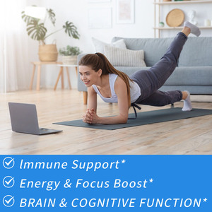 Polvo de Hongos Premium con Mezcla de Extracto de Cuerpo Fructífero de Hongo, Apoya la Energía y la Concentración, Mejora la Función Cerebral y Cognitiva - Product Image 4
