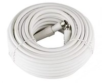 Kabel Koaksial RG59 SYV-75-3 Anyaman Tiga Lapis Kepadatan Tinggi dengan Konduktor Tembaga Bebas Oksigen untuk Sistem TV Satelit CATV CE