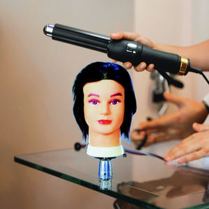 Modello di capelli veri e propri capelli umani testa piena di capelli veri manichino per acconciatura permanente tintura sbiancamento-strumento multiuso - Product Image 1