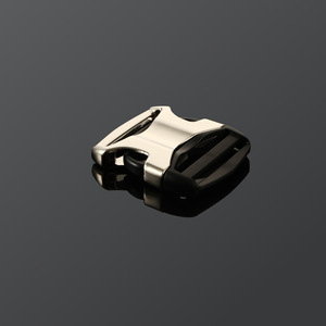 Hebilla de Liberación Lateral de Metal Plateado, Duradera, para Bolsos, Mochilas, Accesorios de Ferretería - Product Image 1