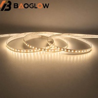 Bande LED Flexible 24V 10W 8mm SMD 2835 3000K 4000K 6500K Découpable Gratuite pour Maison, Bureau, Télévision, Hôtel