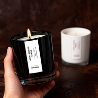 Bougie votive parfumée artisanale en cire de soja ESUN pour la décoration de la maison, les mariages et les anniversaires, sans fumée, longue durée de combustion