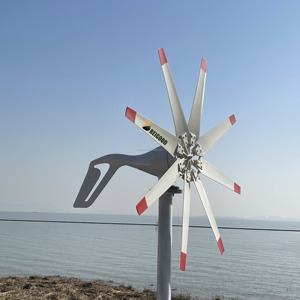 Casa piccolo generatore di Turbine eoliche motore 500W 600W 1000W turbina eolica ad asse verticale montata sul <span class=keywords><strong>tetto</strong></span> orizzontale 10Kw 380V - Product Image 5