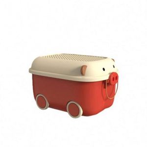 Cajas de Almacenamiento de Plástico de Alta Calidad, Plegables, Diseño de Dibujos Animados, Multifuncionales, Ahorro de Espacio, Organizador de Ropa y Artículos para Habitación Infantil - Product Image 1