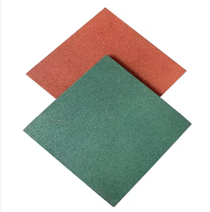 Alfombrilla de goma para suelo de colores sólidos para exteriores, alfombrilla de goma para suelo de parque infantil para niños, alfombrillas de goma para suelo de colores - Product Image 2