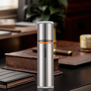 JIFENG JF-030専門メーカーサプライヤー3-4葉巻カスタム金属旅行葉巻アルミチューブ湿度計付き - Product Image 4