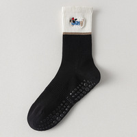 Chaussettes de yoga antidérapantes personnalisées pour femmes, chaussettes de Pilates sans coutures, pour le sport, le fitness, la course à pied, l'intérieur, pour adultes, printemps et automne