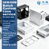 Chasis de PC Industrial IoT Personalizado OEM, Caja de Servidor de Acero y Aluminio, Mini ITX, Micro ATX, Rackmount, Carcasa para Computadora Integrada