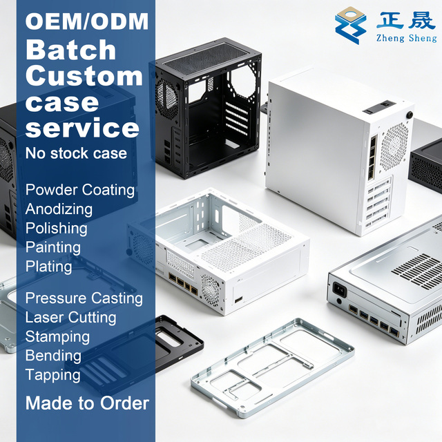OEM Custom Industrial IoT PC Chassis Steel Aluminum Server Case Mini ITX Micro ATX Rackmount Embedded Computer Enclosure