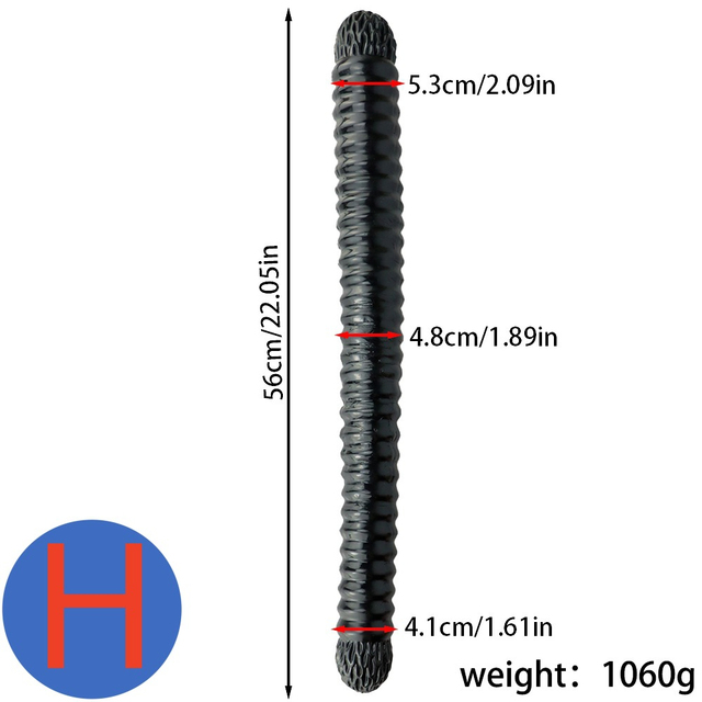 Double Ended Realistic Silicone Dildo Soft Waterproof Extra Long Thick Flexible Dual Head Adult Pleasure Toy