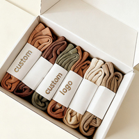 Boîte d'emballage personnalisée pour sous-vêtements et chaussettes pour hommes, ensemble de 5 pièces, boîte de colisage en carton ondulé avec impression recto-verso