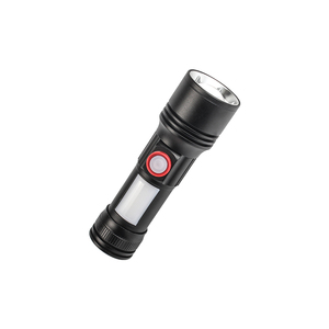 Factory <strong>Price</strong> Custom Outdoor Adjustable 18650 Hunting Aluminium Metal USB Rechargeable Battery Flashlight <strong>Torch</strong>