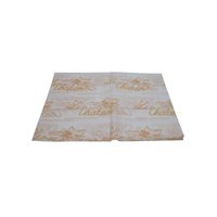 Feuille d'or personnalisé imprimé papier de soie d'emballage pour chaussures vêtements