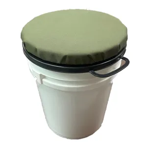 Seau de base-ball à couvercle souple, robuste, personnalisé, personnalisé, 6 gallons, 5 gallons, à vendre