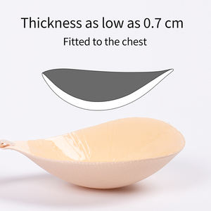 Sujetador Adhesivo Invisible sin Tirantes para <span class=keywords><strong>Mujer</strong></span>, Talla Grande, con Borde sin Costuras y Adhesivo Fuerte - Product Image 3