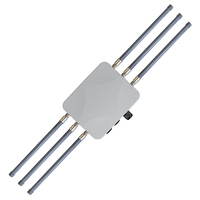 Modem Wifi6 5G Industriel Extérieur Étanche IP67, Point d'Accès Wifi Sans Fil, Routeur Wifi 5G Extérieur avec Emplacement pour Carte SIM