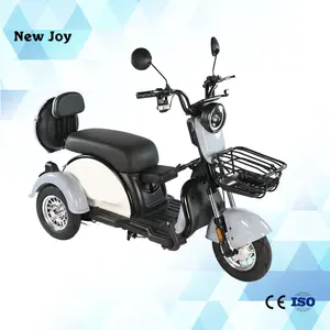 Factoryprice DETRITUS sıcak satmak 48V 60V üç tekerlekli bisiklet yetişkin elektrikli 3 tekerlekli scooter motosiklet elektrikli üç tekerlekli bisiklet