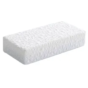 Almohada de cubo refrescante para personas que duermen de lado, cama de espuma viscoelástica, almohada firme, almohada suave, soporte para cabeza, cuello, hombro, alivio del dolor