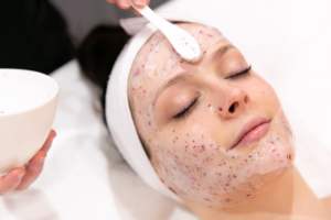 Collagène anti-rides spa pour le visage masque facial poudre peeling lavande rose gelée blanchissante OEM pour le visage - Product Image 5