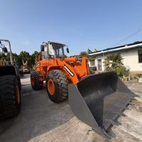 Chargeuse hydraulique Doosan DL505 d'occasion avec moteur d'origine PLC 34,7 kW, pompe de boîte de vitesses, prix bas