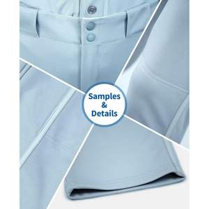 2025 uniforme de maillot de Baseball personnalisé respirant hommes femmes ensemble d'uniforme d'équipe de jeunesse avec nom/numéro/Logo cousu - Product Image 3