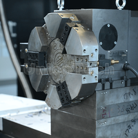 Tour-fraiseuse CNC verticale CK6150 à broche unique, moyenne capacité, avec chargeur d'outils, système GSK/FANUC