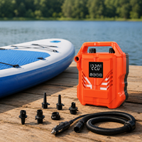 Pompe électrique portable haute pression pour SUP – Modèle économique pour distributeurs de détail en extérieur et support d'approvisionnement pour distributeurs